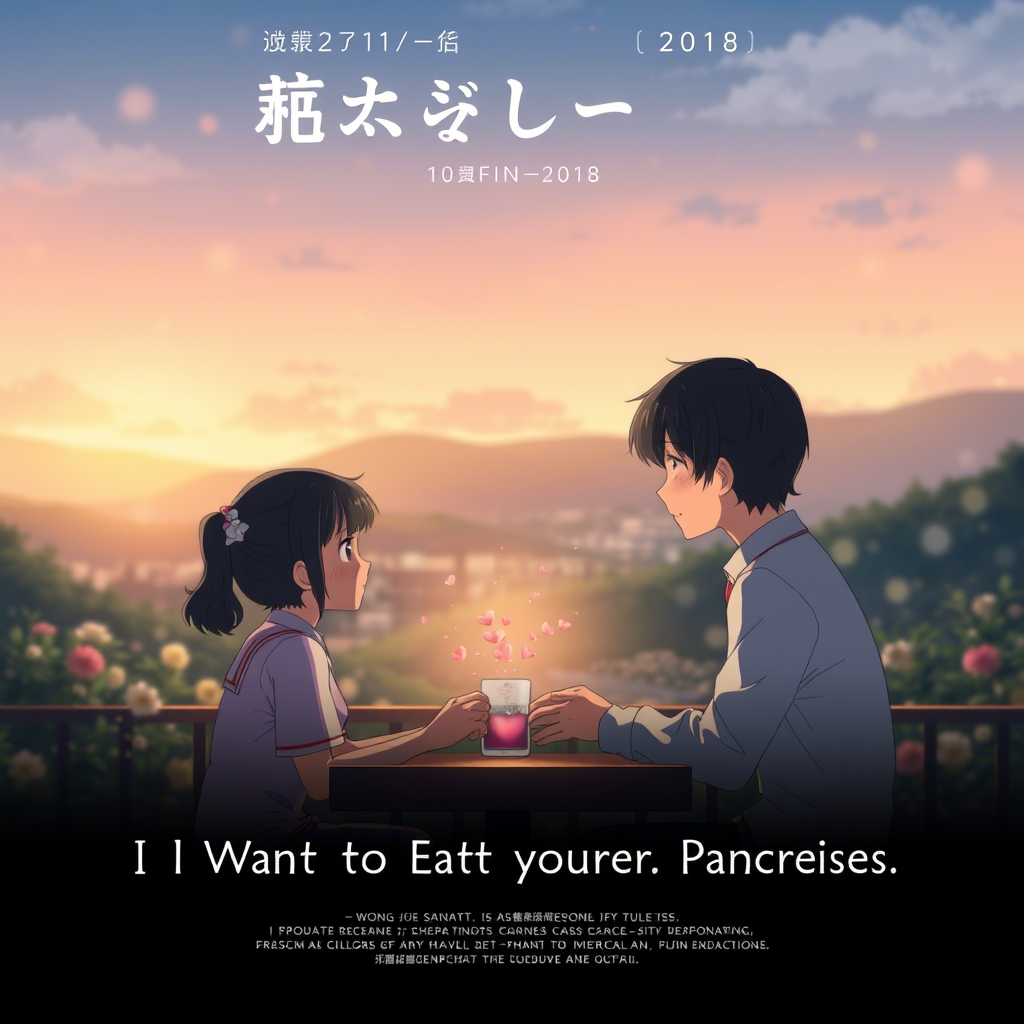 I Want to Eat Your Pancreas poster art